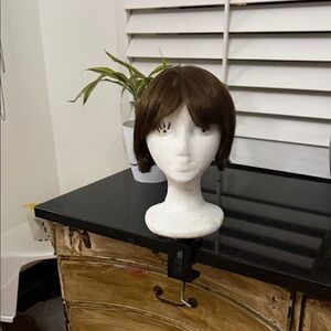 #30 Short Silky Light Weight Brown Wig for Women